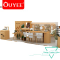 Plywood Professional Fancy Makeup Floor Display Showcase Stand